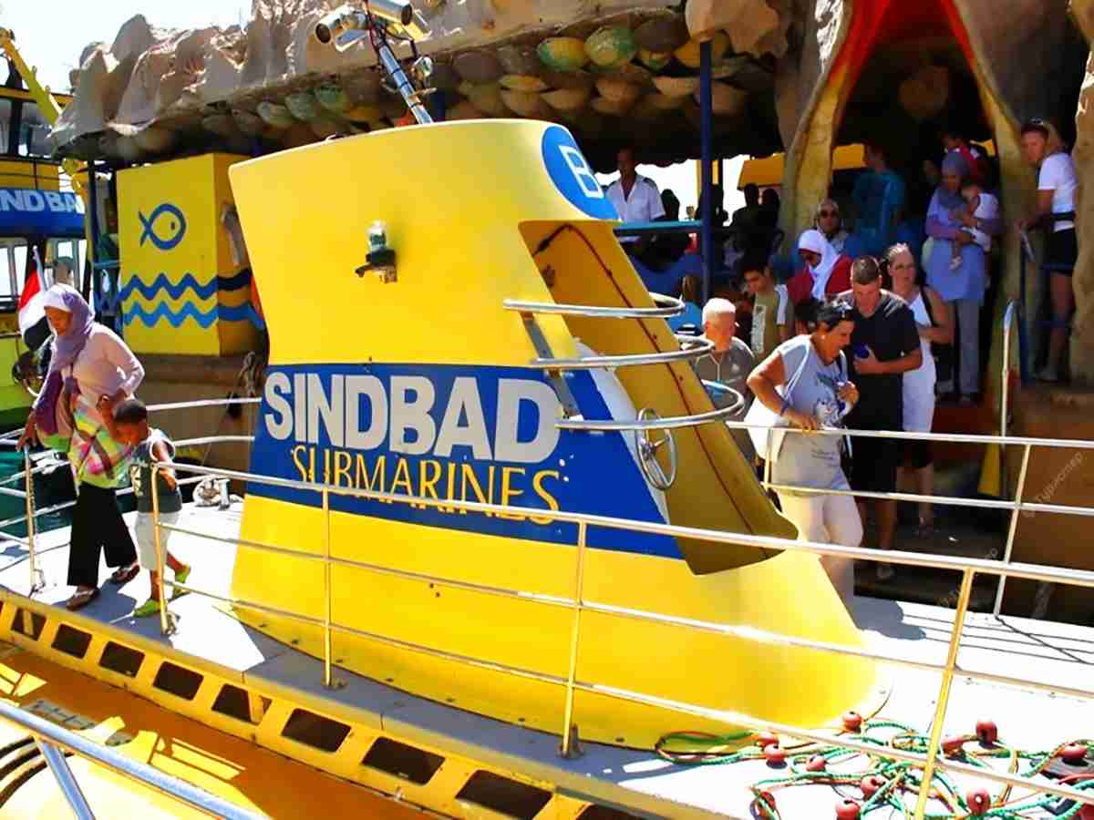 Sindbad okręt podwodny Hurghada