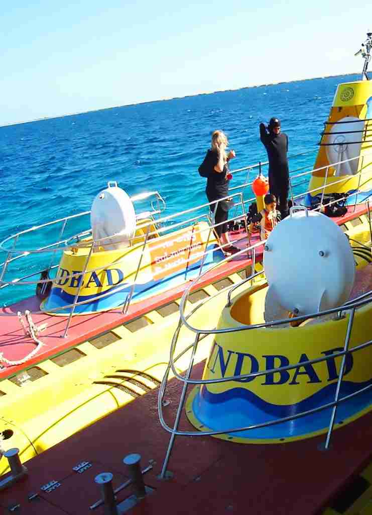 Sindbad okręt podwodny Hurghada