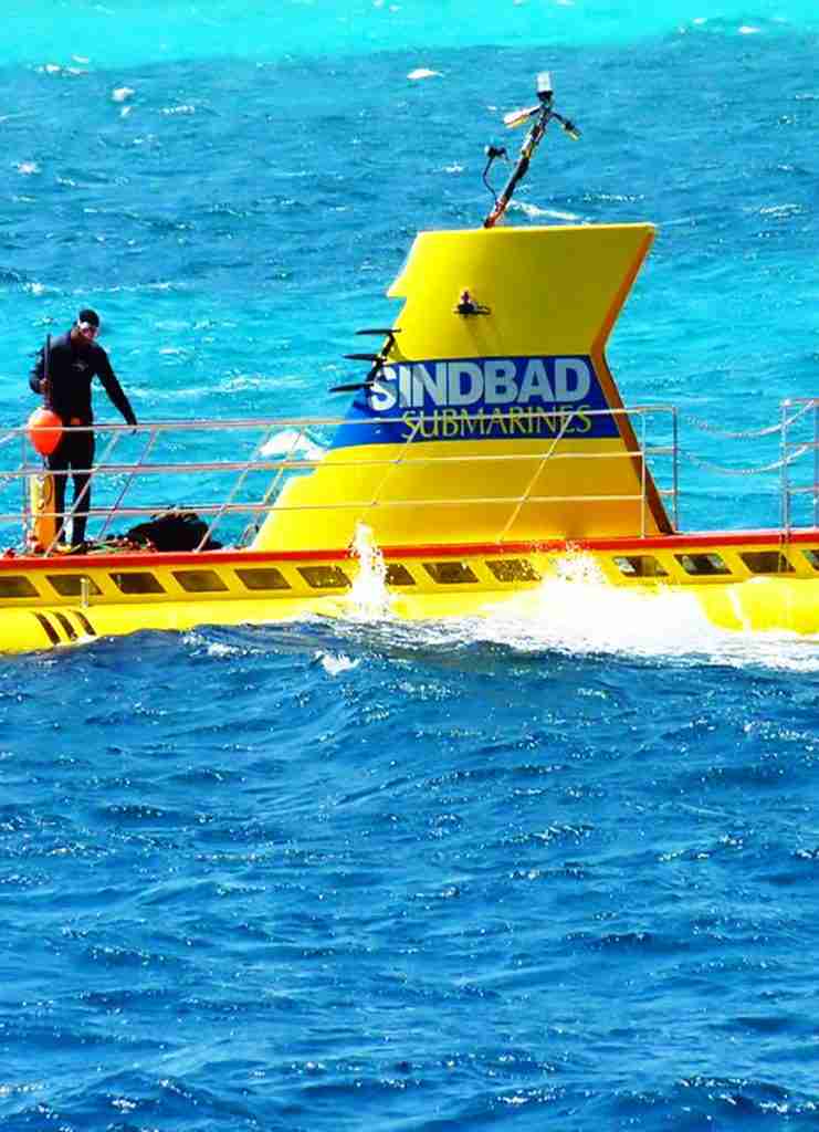 Sindbad okręt podwodny Hurghada