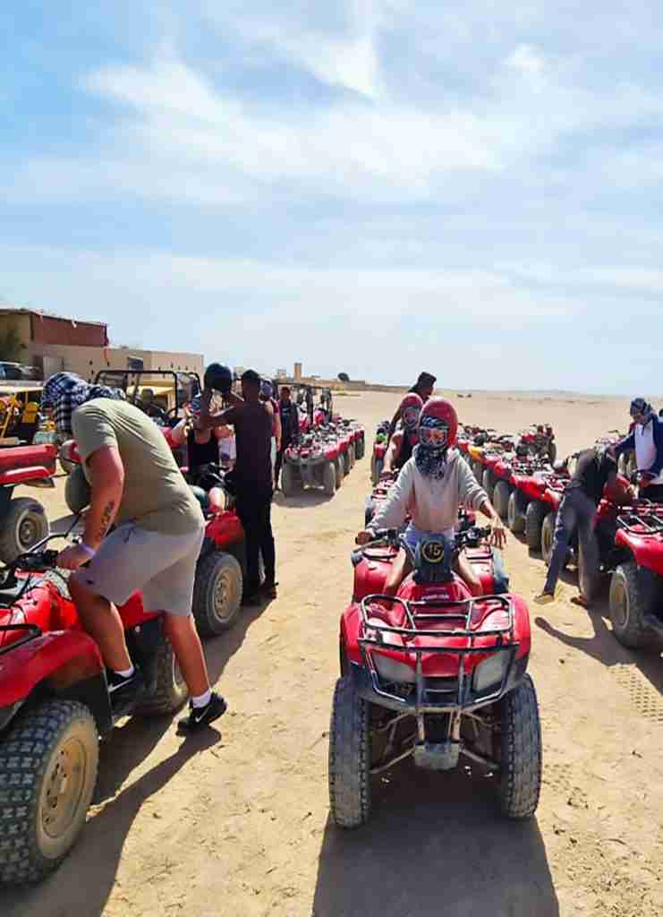 Quad Safari z Hurghady rano