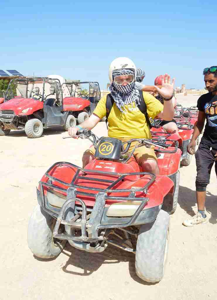 Quad Safari z Hurghady rano